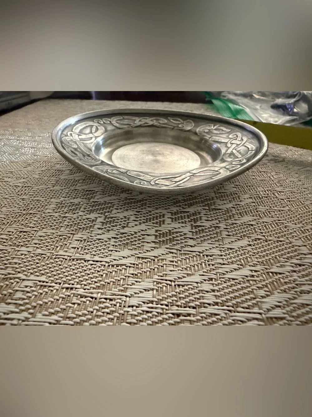 Pewter dish Norway